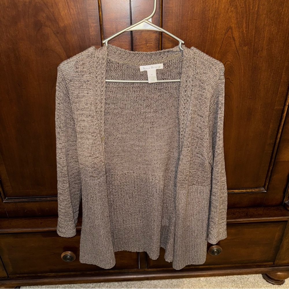 Susan Bristol Open Front Cardigan